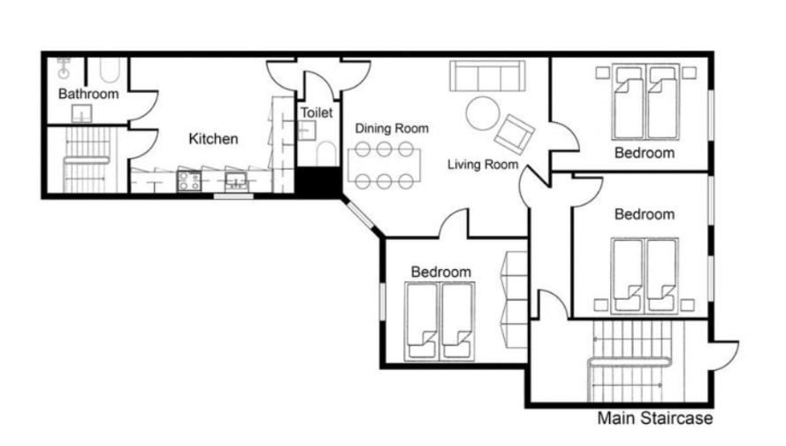 Xl Flat W 3 Bedrooms By Kings Garden In Cph City Copenhagen Exterior photo